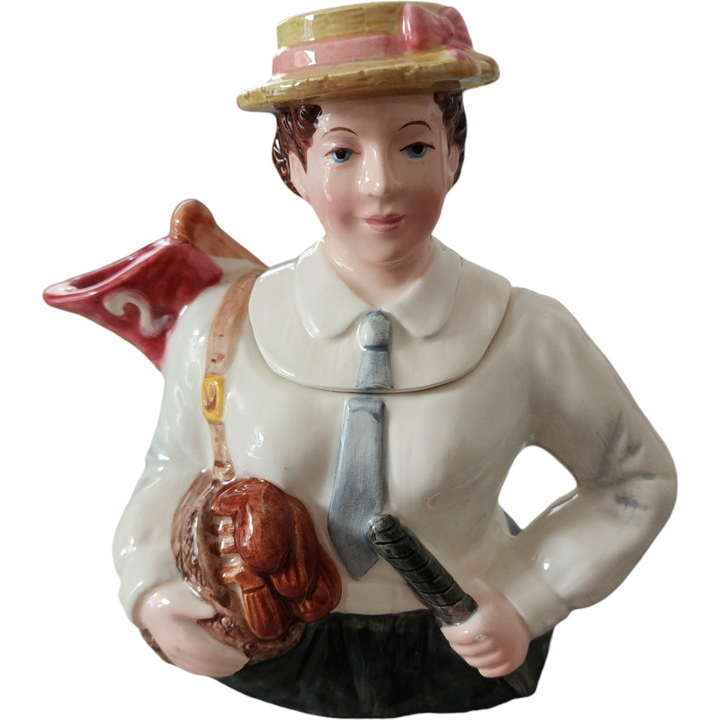 Omnibus Classics Female Woman Golfer Teapot