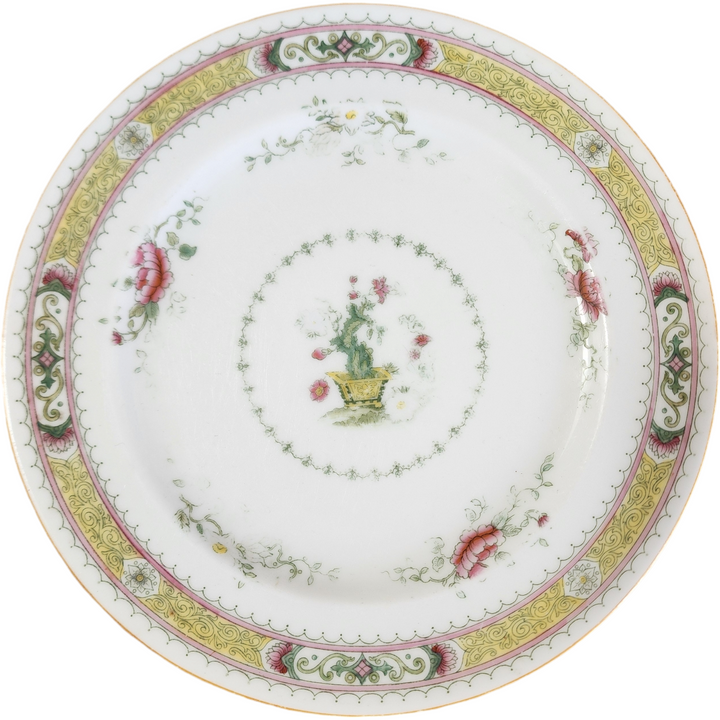 Antique Royal Doulton for Bailey Banks & Biddle Philadelphia E7692 Floral Cabinet Plate, England