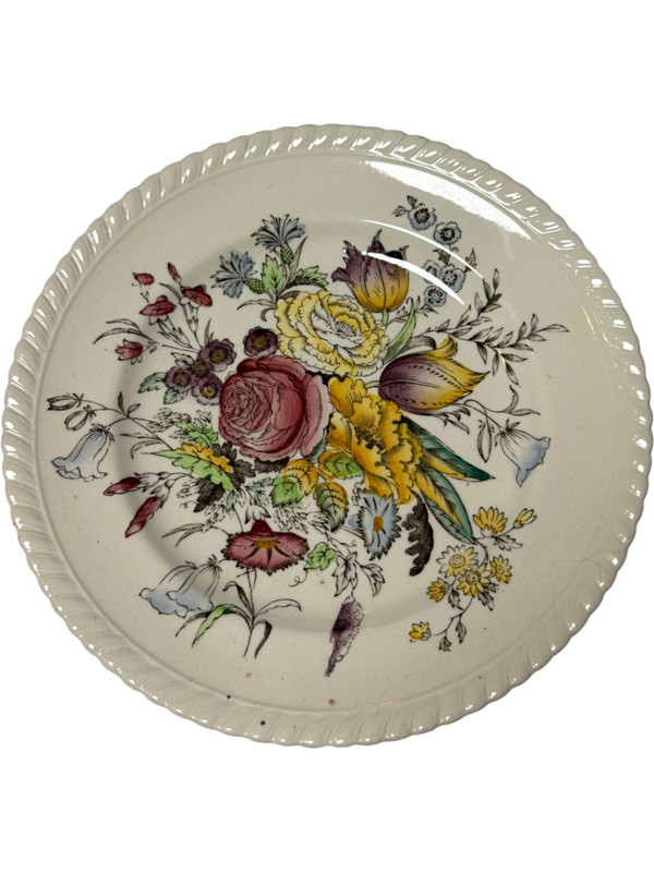 Johnson Brothers Garden Bouquet Bread & Butter Plate Ironstone Floral England