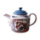 TAKAHASHI San Francisco Hand Decorated Cow and Lamb Teapot Japan