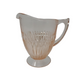 Jeannette Anniversary Pink Depression Glass  Footed Creamer
