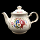 Sadler Pink Rose Floral Gold Trim Teapot & Lid 4Cups