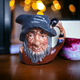 Royal Doulton English Character Rip Van Winkle Toby Mug Jug Miniature No Box