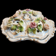  Andrea by Sadek Wild Flowers Porcelain Dish with Lid Japan