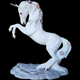 Princeton Gallery Unicorns Love's Majesty Figurine Collectible Boxed