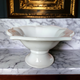 Celebrating Home White Stoneware Collection Large Footed Pedestal Bowl