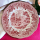 Meakin J & G Romantic England Red Dinner Plate