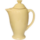 Homer Laughlin Fiesta® Yellow Covered Coffee Server 