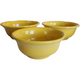 Homer Laughlin Fiesta Sunflower 3-Piece Nesting Mixing Bowl Set