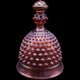 Imperial Glass-Ohio Hobnail Rubigold Carnival Glassware Bell