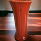7" Homer Laughlin Fiesta Paprika Flared Small Vase 