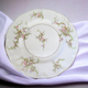 7" Haviland Rosalinde New York Scallop Pink, Lavender & White Flowers Salad Plate