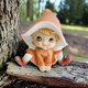 Homco Elf Pixie Gnome Bisque Porcelain # 5213 Figurine