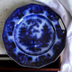 Edward Challinor Kin Shan Oriental Flow Blue Plate