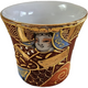 Kutani Moriage Geisha Demitasse Cup or Shot Glass Japan