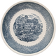 Taylor Smith & T TS&T Currier and Ives Blue Dinner Plate