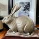 Old Flame Candle Co. Vintage Brass Etched Bunny Paper Weight Collectible
