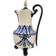 Bombay Asian Garden Blue & White Floral Coffee Pot & Lid 9Cup