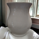 Bennett Pottery Large White Ironstone Slop Pot or Jardiniere