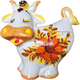 Lefton Bossie The Cow Figurine Cookie Jar