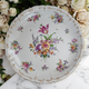 12" Schumann - Bavaria Dresden Flowers Chop Plate Round Platter