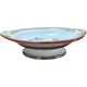 Edge Malkin & Co Chang White Chinoiserie Pedestal Bowl