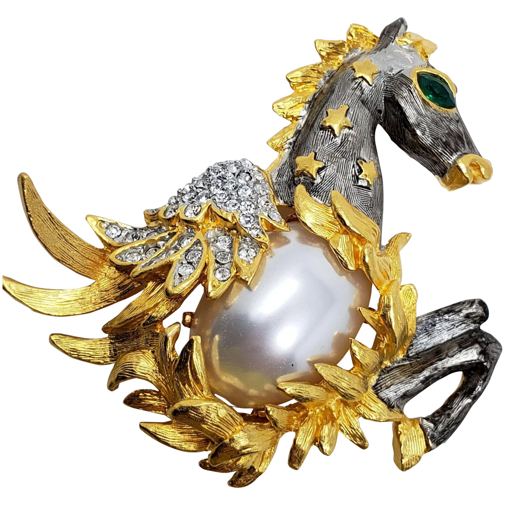 ロンハーマン　Horse Brooch 61PMn2AgPQL._UY1000_.jpg