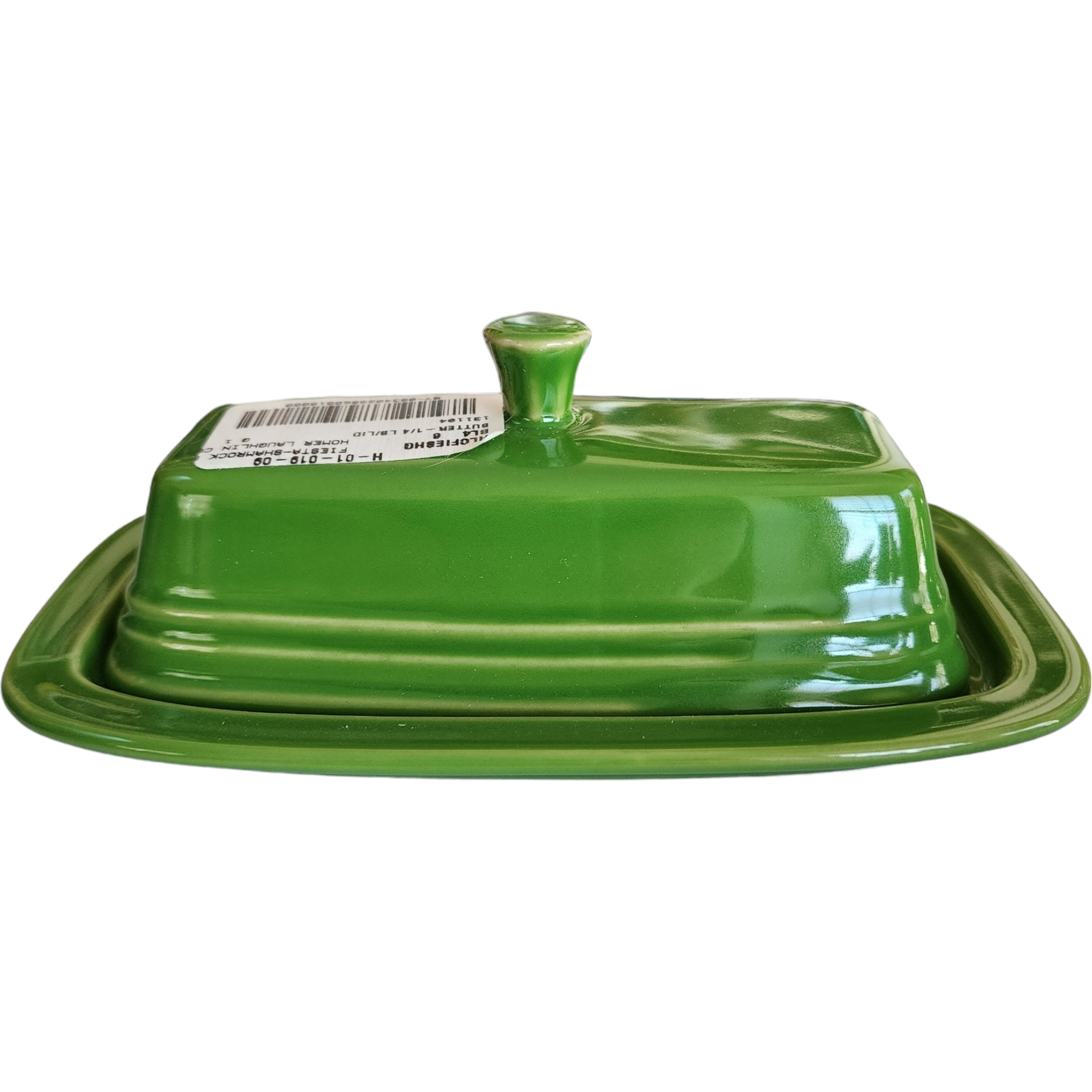 Homer Laughlin Fiesta Shamrock Green 1/4 Lb Covered Butter