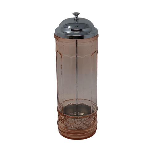 https://cdn11.bigcommerce.com/s-2hcjsv8mjq/products/1302/images/9266/Vintage_Pink_Depression_Glass_Soda_Fountain_Straw_Dispenser__92814.1683833019.500.750.png?c=2