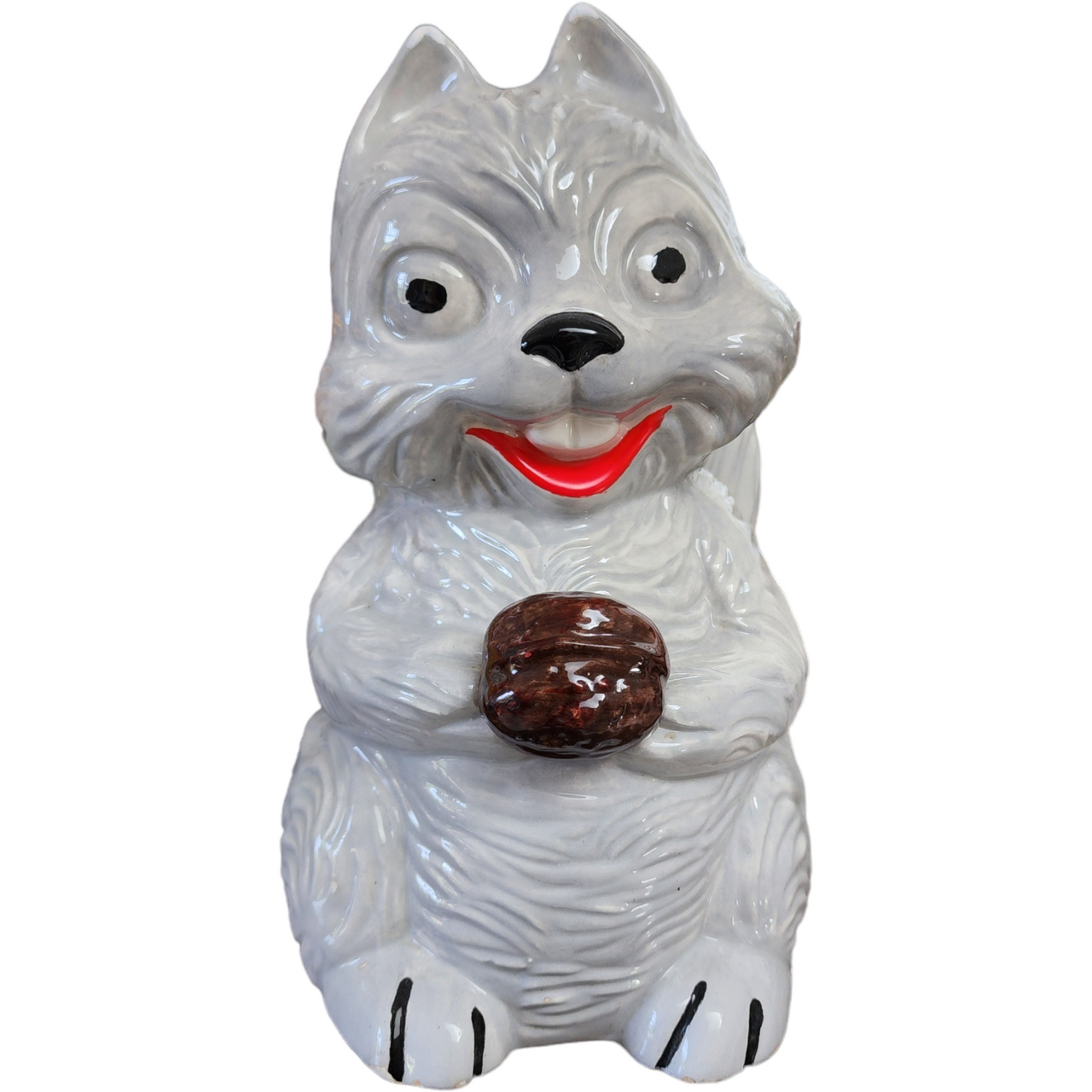 McCoy-Arnel's Collaboration Figural Fox Squirrel Shaped Cookie Jar