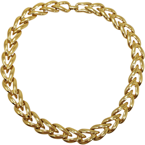 Vintage Napier Gold Link Chain Necklace Vintage Loft