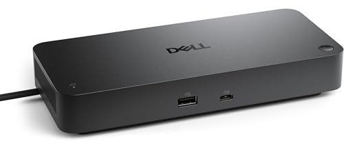 Dell Pro Smart Dock SD25 Ð USB-C Station with 130W Charging, Support for 4 Displays, HDMI 2.1, Dual DP 1.4, Wi-Fi Management, 2.5GbE Ethernet, Sustainable Design