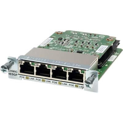 4PORT 10/100/1000 ETHERNET - EHWIC-4ESG-P=