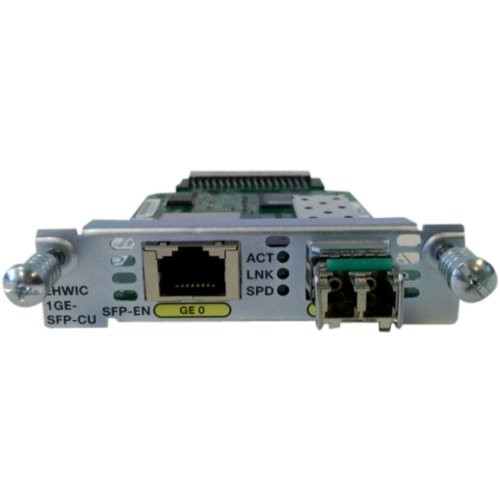 OEM Cisco Expansion Module Ehwic 10Mb LAN 100Mb LAN Gige 10Base Product Type: Networking Gigabit Ethernet