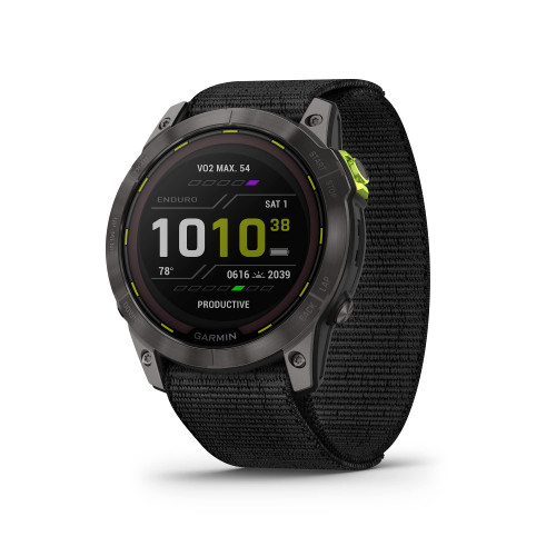 Garmin Enduroª 2 Ð Ultraperformance Watch, Long-Lasting GPS Battery Life, Solar Charging, Preloaded Maps