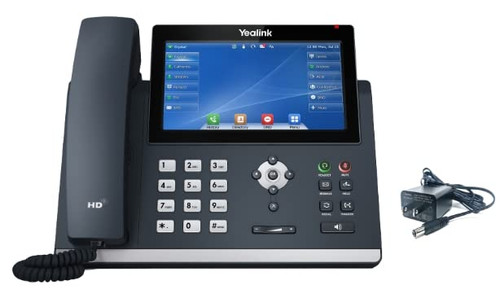 Yealink T48U IP Phone - Power Adapters Included - 1 Year Manufacturer Warranty - Unlocked can be Used with Any VoIP Provider