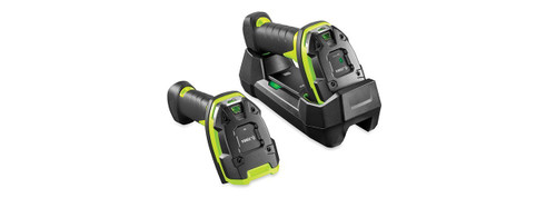 Zebra Enterprise LI3678-SR3U4210S1W LI3678 Barcode Scanner, Cordless, Standard Range 1D Linear Imager, USB Kit, USB, Cradle, Power Supply, Line Cord