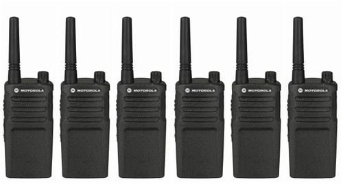 Motorola Solutions RMU2040 6-Pack Two-Way Radio Digital Non-Display 99 UHF Business Exclusive Frequencies