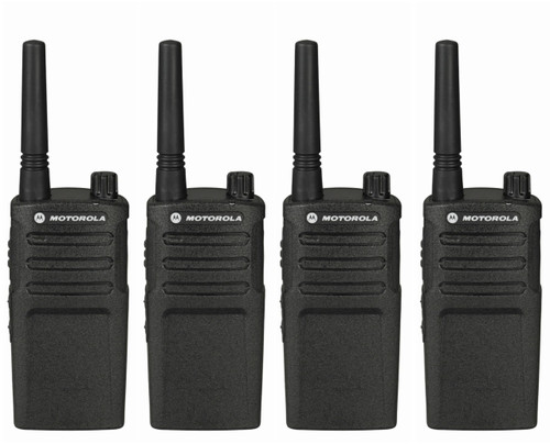 4 Pack of Motorola Professional RMU2040 Business Two-Way Radio with 2 Watts/4 Channels Military Spec 20 Floor Range