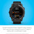 Garmin f_nix 7X Pro Sapphire Solar, Multisport GPS Smartwatch, Built-in Flashlight, Solar Charging Capability, Black