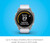 Garmin epix Pro (Gen 2) Sapphire Edition, 47mm, High Performance Smartwatch, Advanced Training Technology, Built-in Flashlight, Whitestone