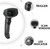 Zebra DS4608-SR Standard Range 1D 2D Handheld Barcode Scanner QR Wired USB Imager Black Corded Screen Code Reader for POS System - JTTANDS