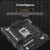 ASUS TUF Gaming B850M-PLUS WiFi AMD AM5 B850 mATX Motherboard, 14+2+1 80A DrMOS Stages, DDR5, PCIe 5.0, 3X M.2, Wi-Fi 6E, 2.5Gb LAN, DP, HDMIª, USB 10Gbps & 20Gbps Type-C¨, BIOS Flashbackª, Aura Sync