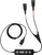 Jabra 265-09 Link 265 USB/QD Training Cable, Black