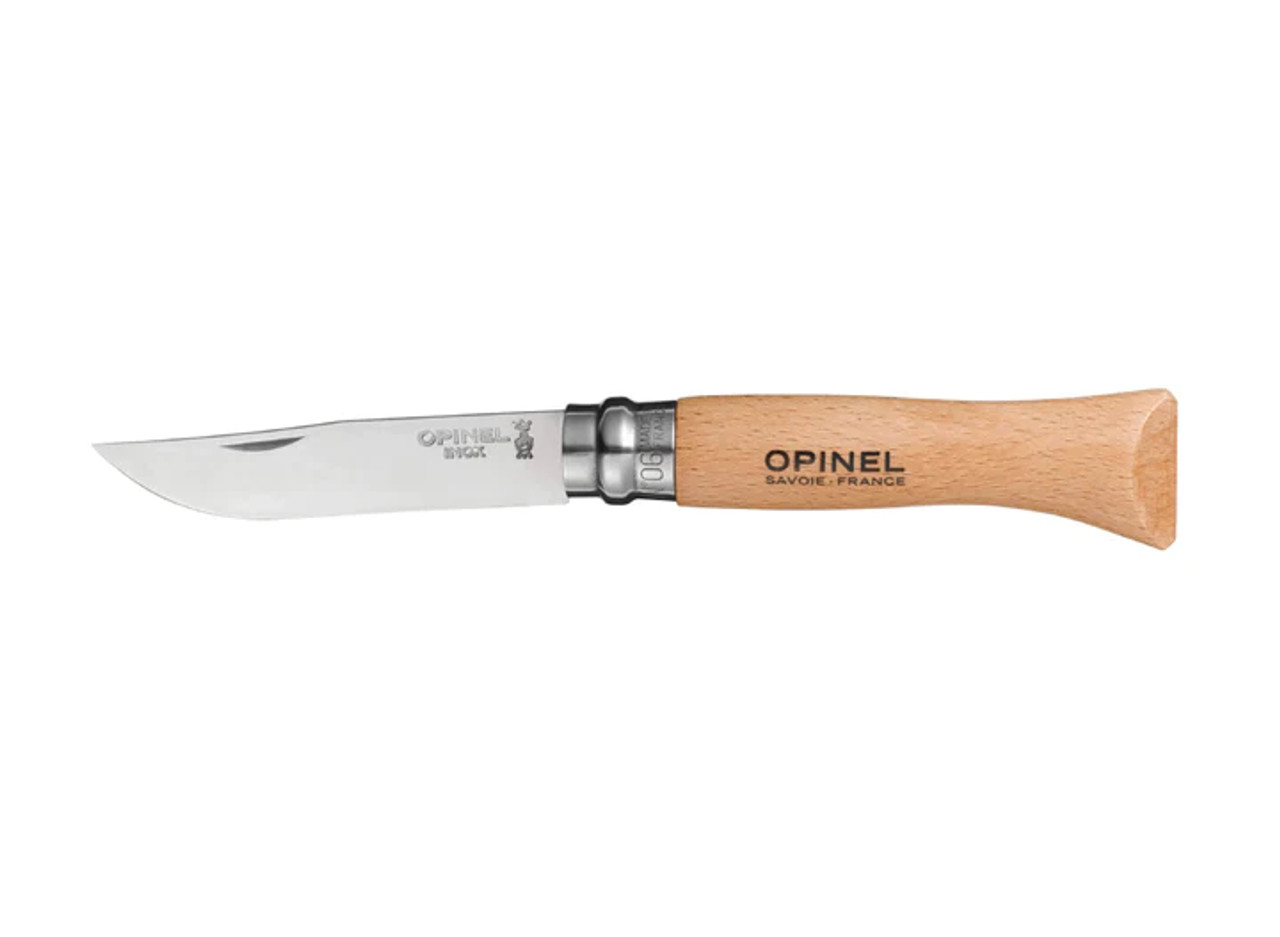 Opinel No.6 Classic Original Stainless Steel knife - Freshtripe