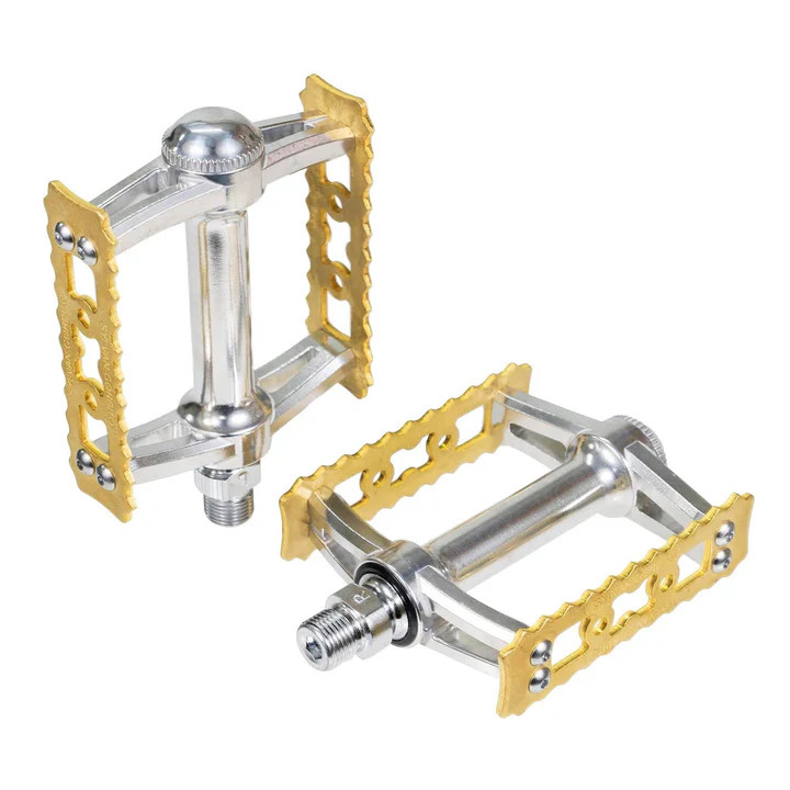 パーツ MKS Sylvan Gordito Brass For Circles MKS x Circles Sylvan Gordito Brass Pedals - Freshtripe