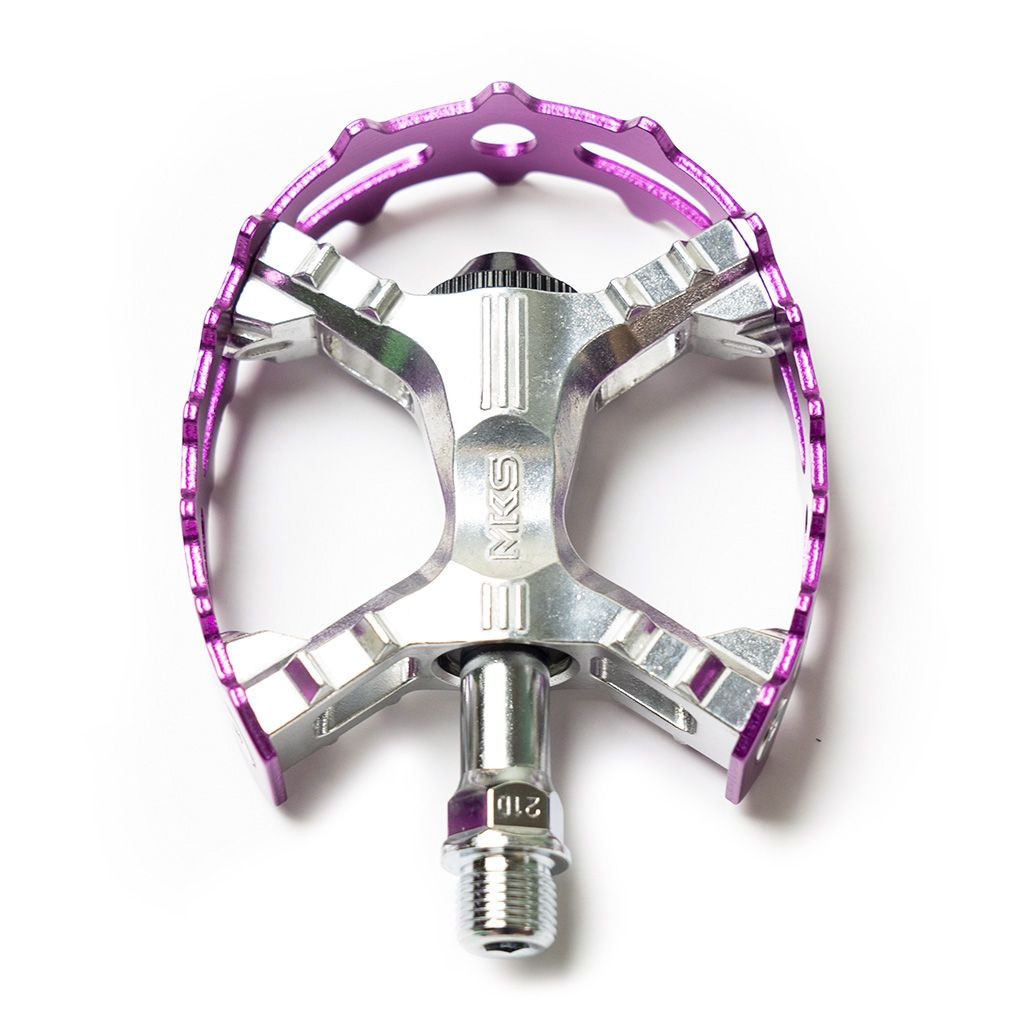 パーツ MKS XC-III bear trap pedal (purple) MKS XC-III Bear Trap Pedals - Freshtripe