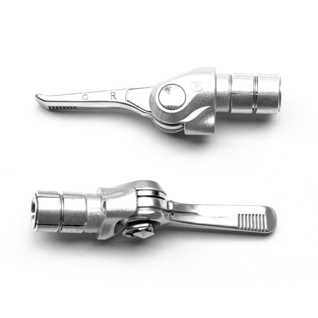 Dia-Compe x Rivendell Silver Bar-End Shifters - Freshtripe