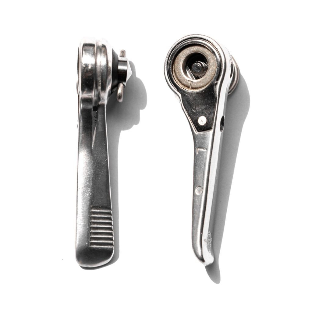 Dia-Compe x Rivendell Silver Downtube Shifters Freshtripe