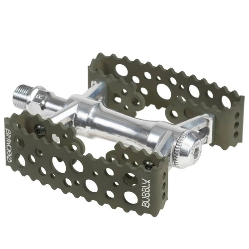 SimWorks Bubbly Pedals - Limited Edition - Olive Cerakote
